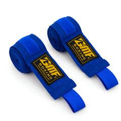 Bandes de Boxe BMF Boxing – Bandages de Main 4 m, Fermeture Velcro (Bleu, Rouge, Noir, Blanc, Jaune)