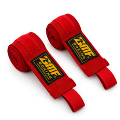 Bandes de Boxe BMF Boxing – Bandages de Main 4 m, Fermeture Velcro (Bleu, Rouge, Noir, Blanc, Jaune)